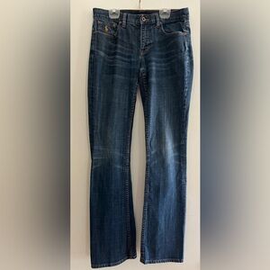 Ralph Lauren Women's Boot Cut Jeans - Dark Blue